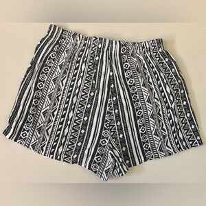 Ally Fashion tribal pattern shorts $5 add on